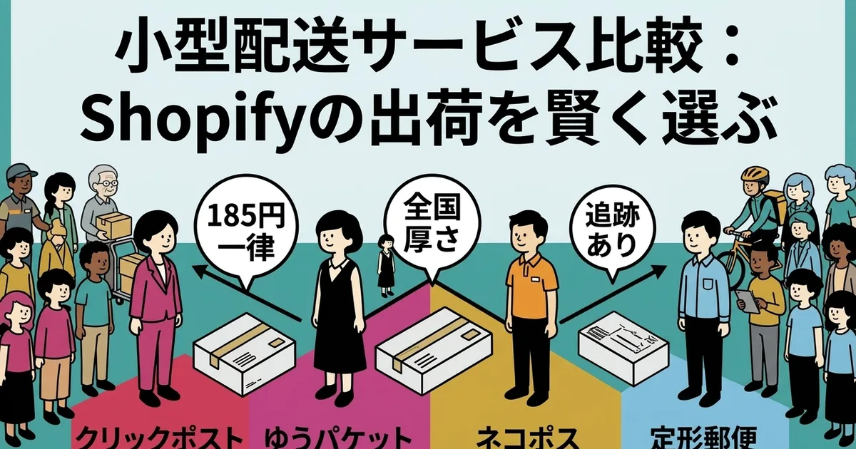 クリックポストvsゆうパケット、どちらが安い？｜2026年料金比較